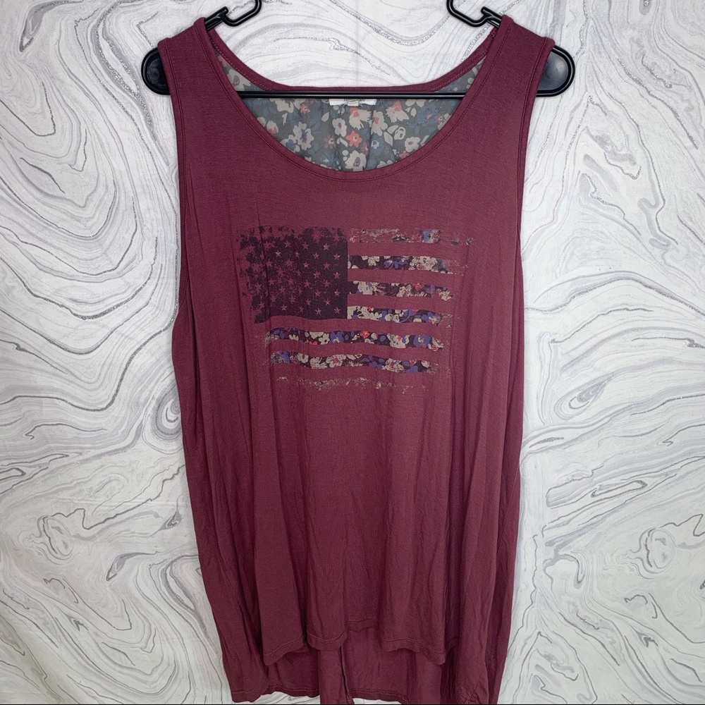 Maurices Keyhole Back Tank 2XL